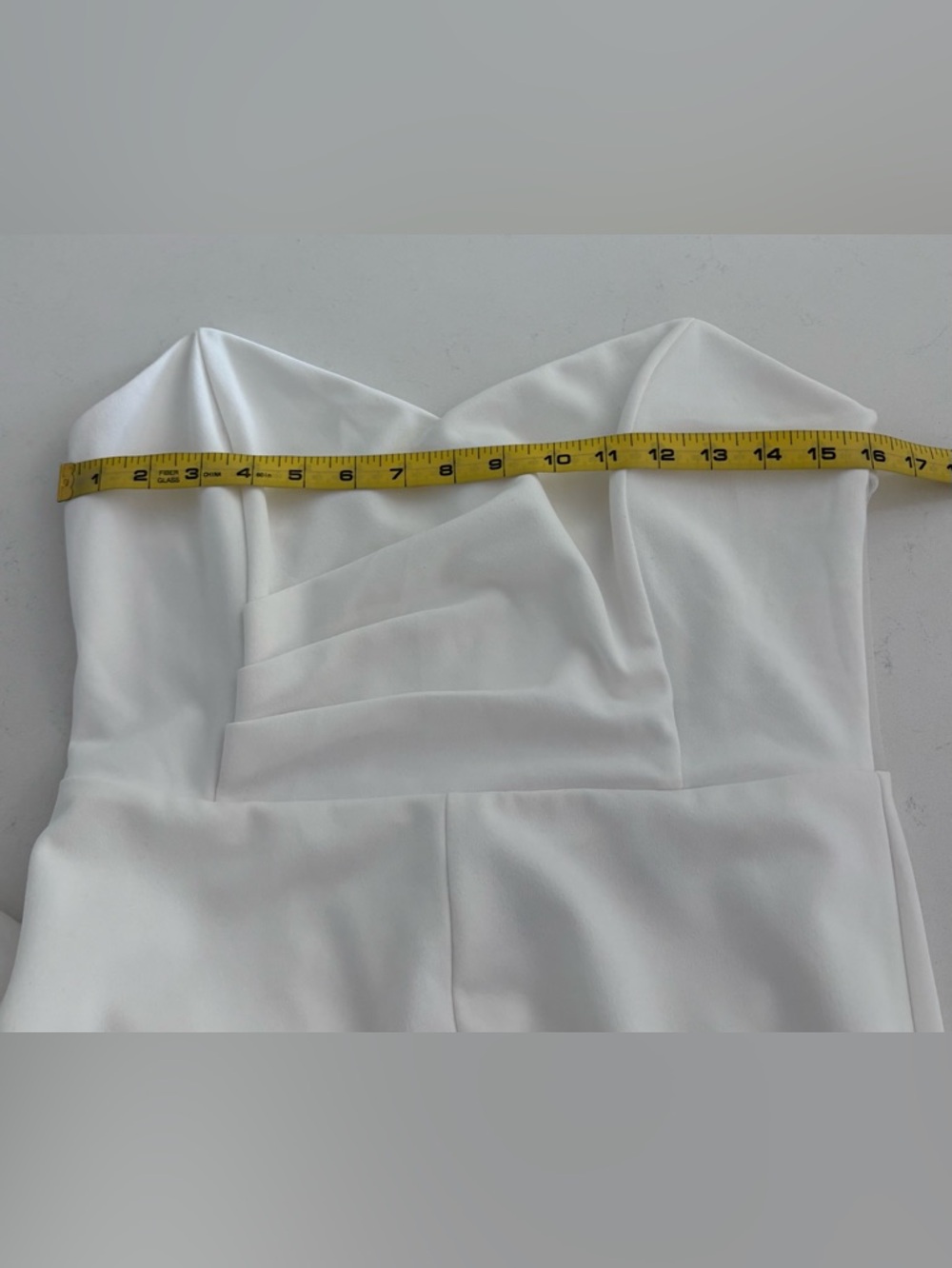 Lulu's White Strapless Sweetheart Wide-Leg Jumpsuit - Picture 11 of 12